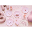 Picture of PAPER NAPKIN RUFFLED BABY PINK 33X33CM - 12 PACK
